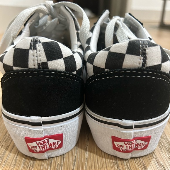 Vans UA old skool sneakers in Primary Check Black/White - Picture 4 of 7
